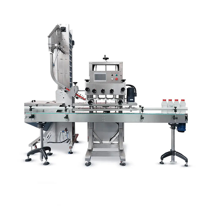 Automatisk høyhastighets plast skrue vannflaske cap maskin