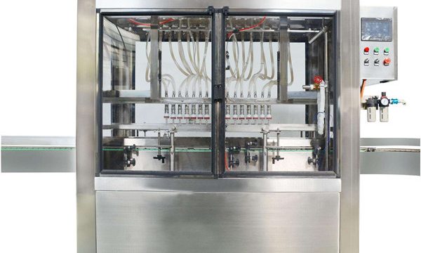 Full automatisk 10-hodet kosmetisk kremstoppfyllingsmaskin