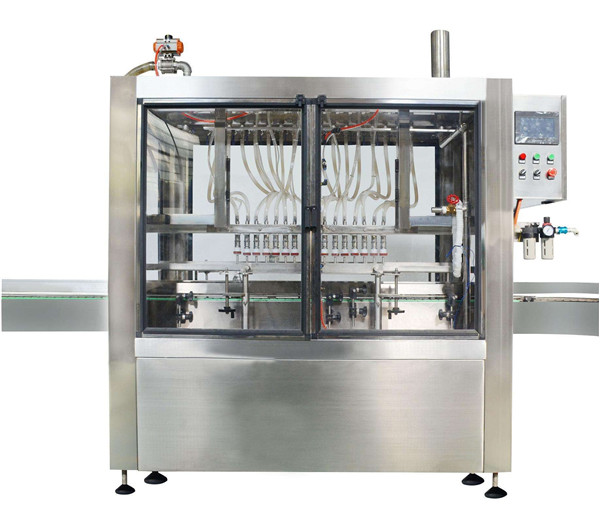 Full automatisk 10-hodet kosmetisk kremstoppfyllingsmaskin