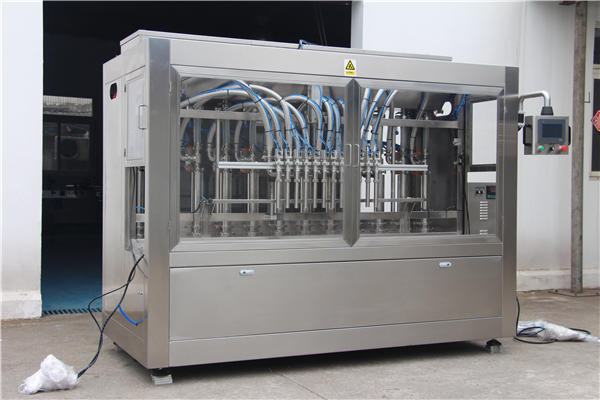 Helautomatisk honningfyllingsmaskin på flasker 