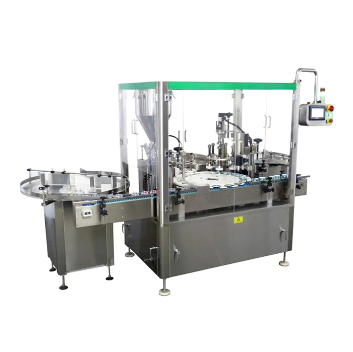 Rotary Cosmetic Fylling og Capping Machine