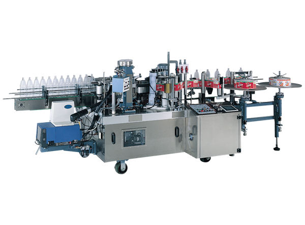 Auto liten flaske limmerking maskin