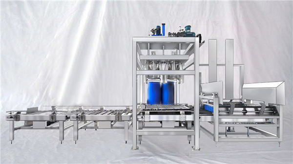 Tilpassbar ESDF serie 100-1000L kapasitet stor trommel automatisk påfyllingsmaskin