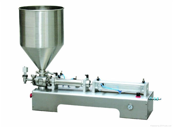 Halvautomatisk Calamine Lotion Paste / Liquid Bottle Fylling Machine 
